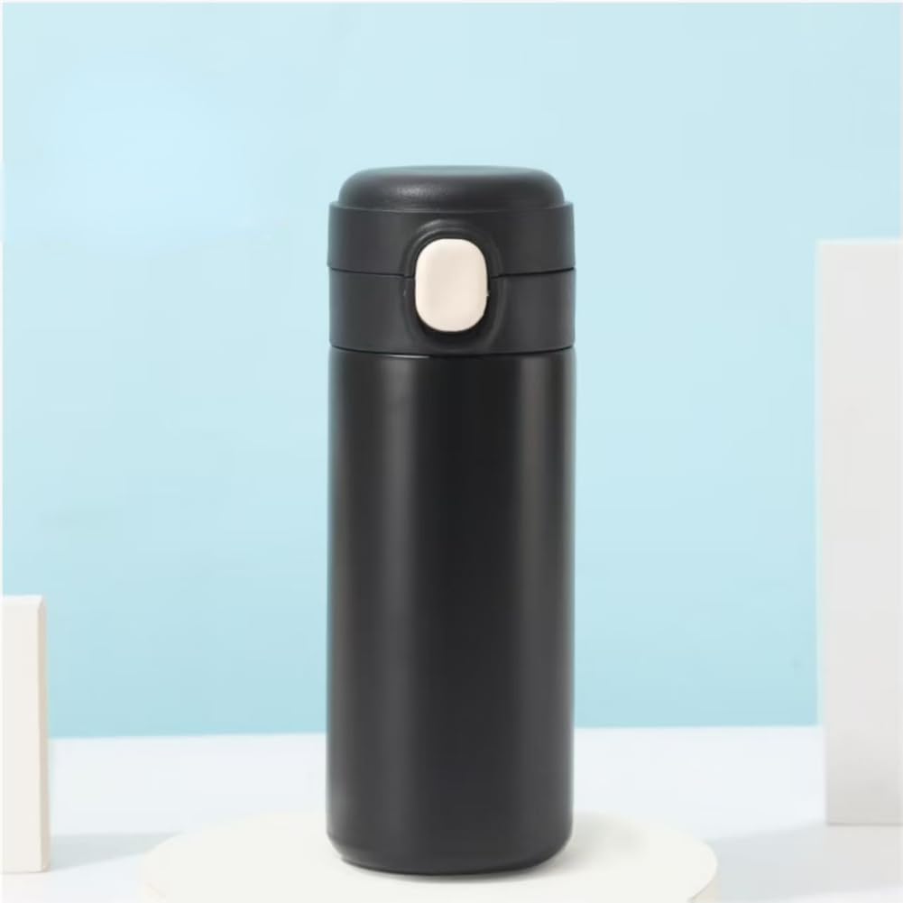 Botella de agua aislada de 10 onzas, botellas de agua para niños, acero inoxidable, vaso pequeño, botella de café, botellas de viaje, vacío nsulado,