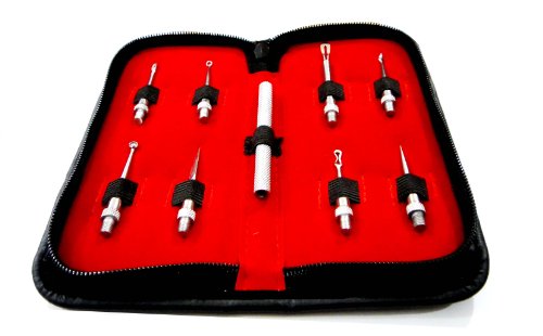 ZZZRT Professional Blackhead Remover/Cleaner & Comedone Extractor Skin Care Deluxe 8 Piece Kit + Free Beautiful packing