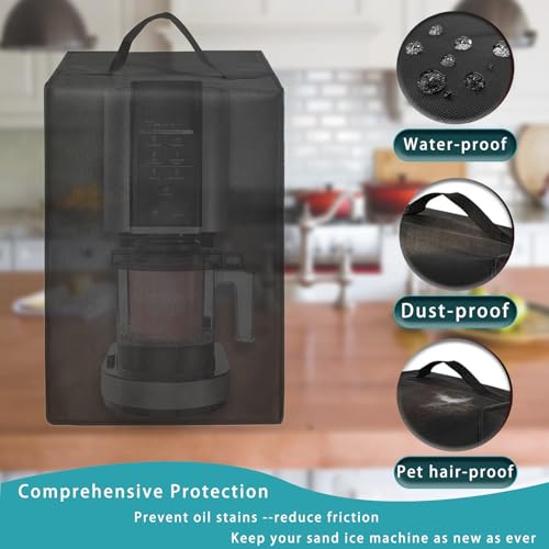 Image of creami cover for NC301,Heat-Resistant 600D Nylon Cover Compatible with NC299 NC300 NC301 Series Creami Maker Machine Accessories