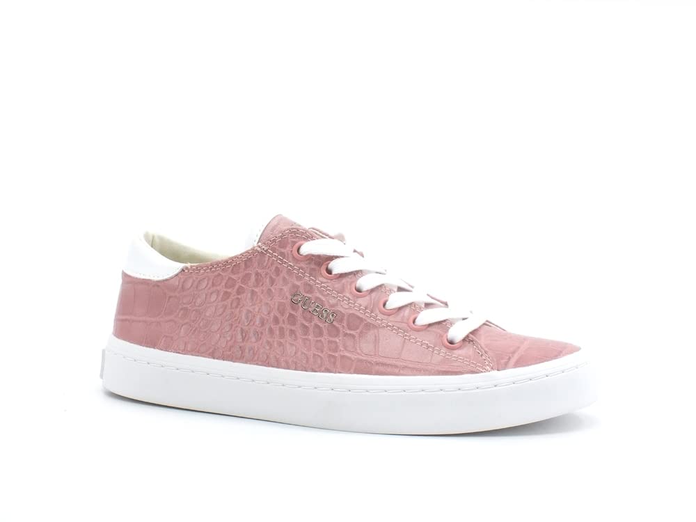 GUESS Women's Ester Gymnastics Shoes, Pink, 2 UK