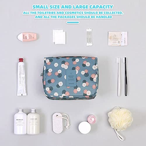 Bligo Portable Hanging Toiletry Bag- Oxford Cloth Material Travel Makeup Pouch Waterproof, Smart Hook Super Large Capacity Makeup Organizer Bag, Suitable For Leisure Travel,Girl, Lady #TOP4