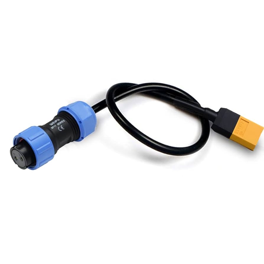 Amazon | AC200MAX AC200P ポータブル電源用2極入力コネクター