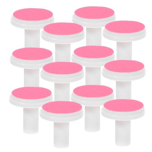 PartyKindom Baby Nail Electric 12 Pack Nail Trimmer Pads Replacement Grinding Heads for Boys and Girls