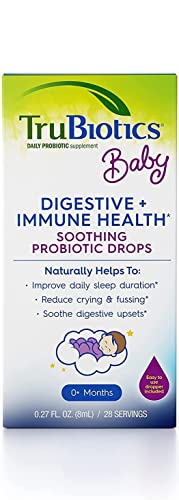 TruBiotics Soothing Probiotics Drops for Digestive + Immune Health for Babies
