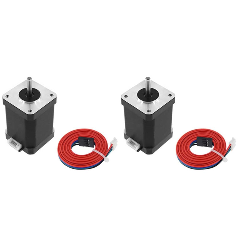 Jnchdghwa 2X High Torque Nema 17 Bipolar Stepper Motor 92Oz.In/65Ncm 2.1 A Extruder Motor