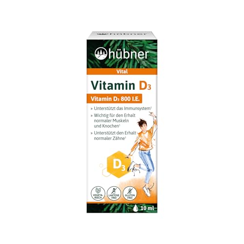 Vitamin D3 Tropfen | Sonnenvitamin D zur Unterstützung des Immunsystems und für den Knochenstoffwechsel im Körper | Einfache Anwendung | 10 ml