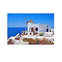 絵画 アートポスター ギリシャの風景 エーゲ海 51uOnT-njzL._UF350,350_QL50_.jpg