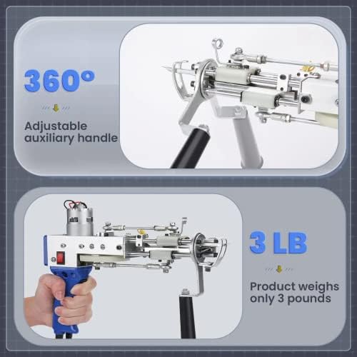 Test Aomdom tufting gun 2 en 1 : votre allié DIY pour tapis et vêtements