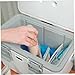 Xoeryoy Hard Cooler 5.3 Qt Small Cooler Insulated Box Portable Ice Chest with Handle ＆ Temp Display Leak-Proof Beach Keep 48-72 Hours Cooling for Picnic Camping Sports