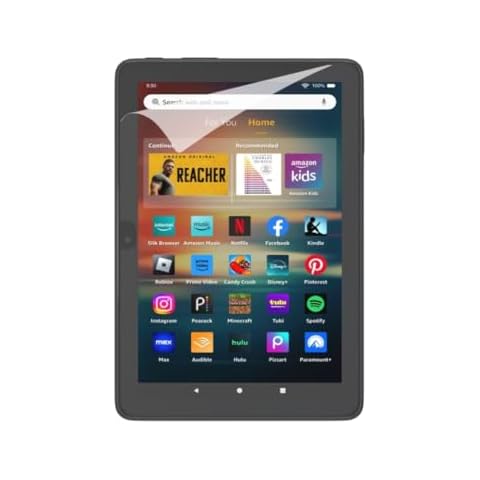 Nupro Anti-Glare Screen Protector for Fire HD 8 Cover