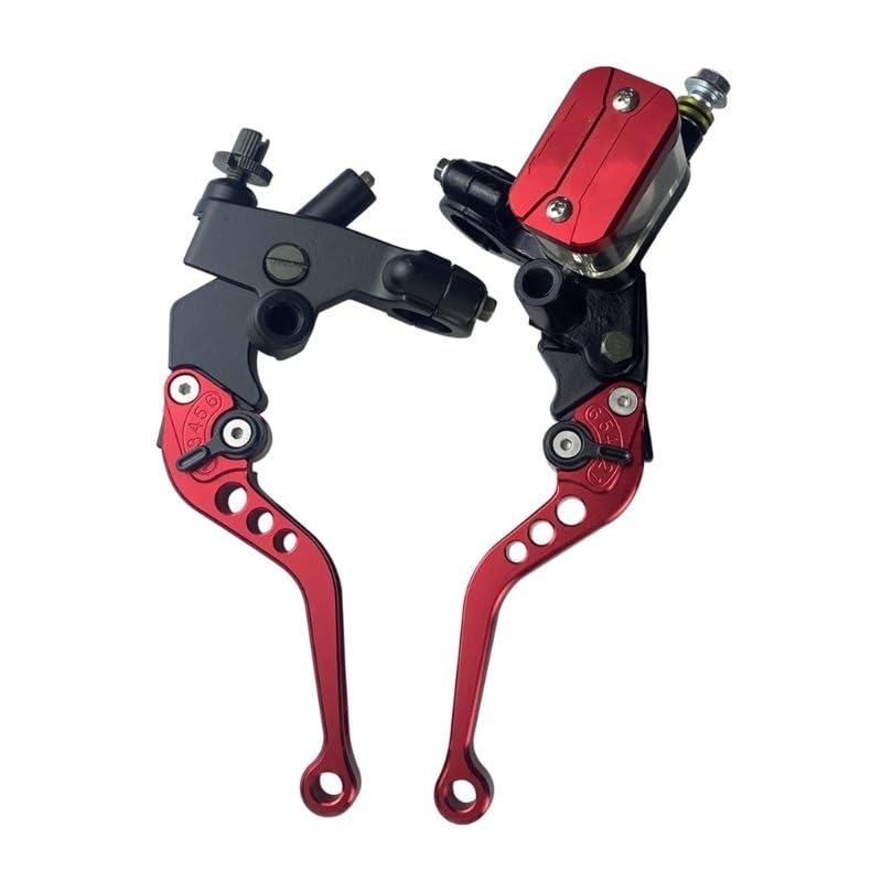 Leve Freno Frizione Moto Per Maniglie Del Cilindro Principale Della Pompa Della Frizione Del Freno Da 22 Mm Leva Per Moto Manubrio Accessori(Style 4)