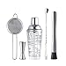 Bar Cocktail Cocktail Shaker Pełny zestaw 400 ml szklany narzędzie do miksowania Zestaw 5 sztuk 5 sztuk