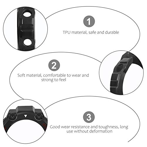 ULTECHNOVO Cobertura da Moldura Do Relógio Protetor de Tela Do Relógio Compatível Com Amazfit T-Rex