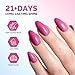 MelodySusie Fleurwee Hema Free Gel Polish Top Coat and Base Coat Set Clear Gloss Shiny Top Coat No Wipe Base Coat Long Lasting Soak Off UV Gel Nail Polish Beauty Gifts for Women