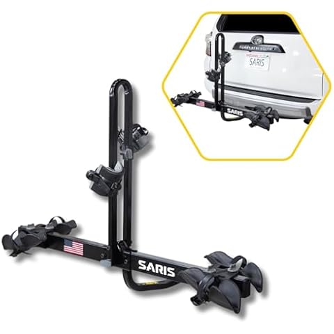 Saris Freedom 2 Bike Hitch Rack – Fits Kids Bikes, Step-Thru Frames, Tri-Bikes, and Small Recumbents – Secure and Universal Hitch for 1 ¼" & 2" Receivers – Made in The USA Cover
