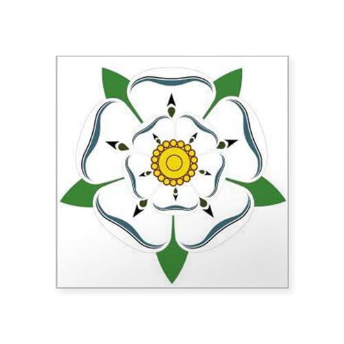 CafePress Yorkshire Rose Sticker