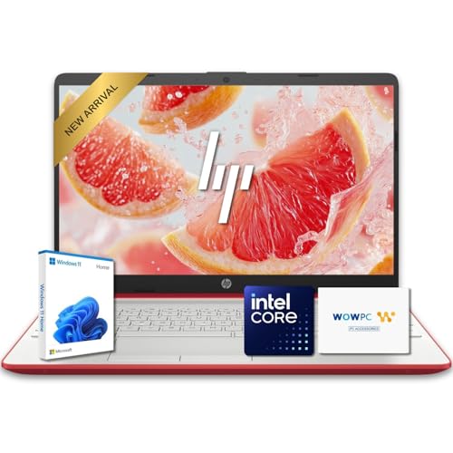 Image of HP 15.6 inch Laptop for Work & Study | Intel Pentium Processor | 16GB DDR4 RAM | 512GB PCIe SSD | Win 11 | Full-Size Keyboard with Numeric Keypad | WiFi & Bluetooth | RJ-45 | HDMI | Media Card Reader