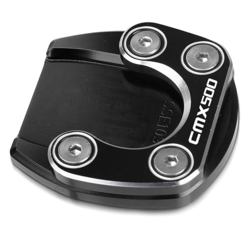 Plaque support agrandie CMX500 Rebel accessoire béquille moto 2017-2021