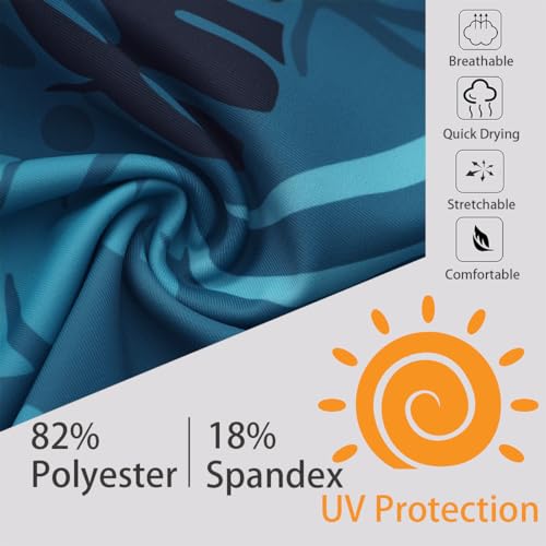 Image of Ubestyle Women's Swim Pants UPF 50+ High Waist Rash Guard Leggings