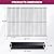 Votenli 95051 Porcelain Steel Heat Plate and 19.75" Stainless Steel Grill Grate Replacement Parts for Chargriller Charcoal 3001, 3008, 3030, 4000, 5050, 5252, 5650,9020 Gas Grill