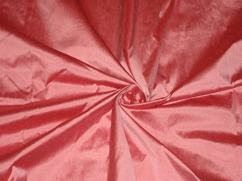 Soie Dupioni Fairy Pink 100% naturelle de haute qualité pour haute couture en 54 pouces