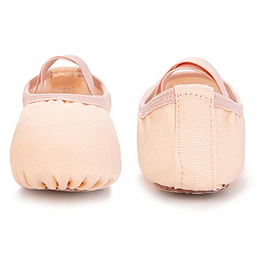 RoseMoli Canvas Ballet Slippers Flats for Girls/Toddlers/Kids/Women, Yoga Practice Shoes for Dancing3