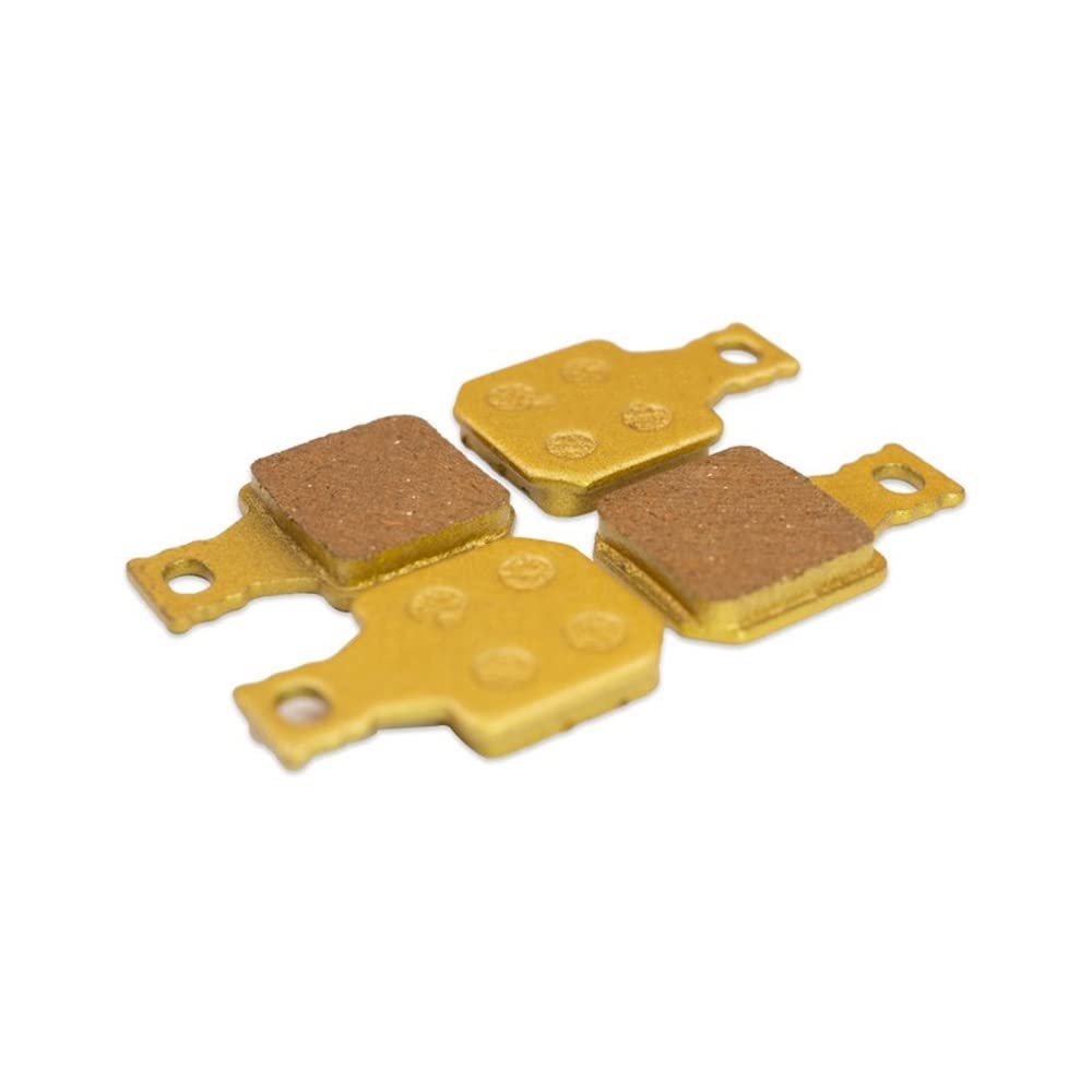4 Paar Fahrrad Scheibenbremsbeläge Bremssattel Gold Vollmetall Für Magura Für MT5 Für MT7 Scheibenbremsbelag