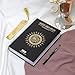 Shaded Quran Text Mushaf with Full Tracing & Bookmark | Ideal Book for Writing and Learning Quran Text | LargeSize;6.6*9.4 inch/17*24cm,Perfect Ramadan,Eid,Umrah Gift for Muslim Women Men Child(Black)