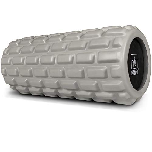 U.S. Army Foam Roller - Deep Tissue Massage Roller for Trigger Point Release
