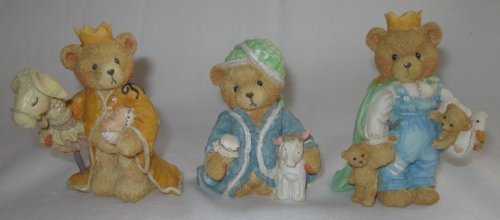 Cherished Teddies Three Kings Wilbur, Richard & Edward 950718