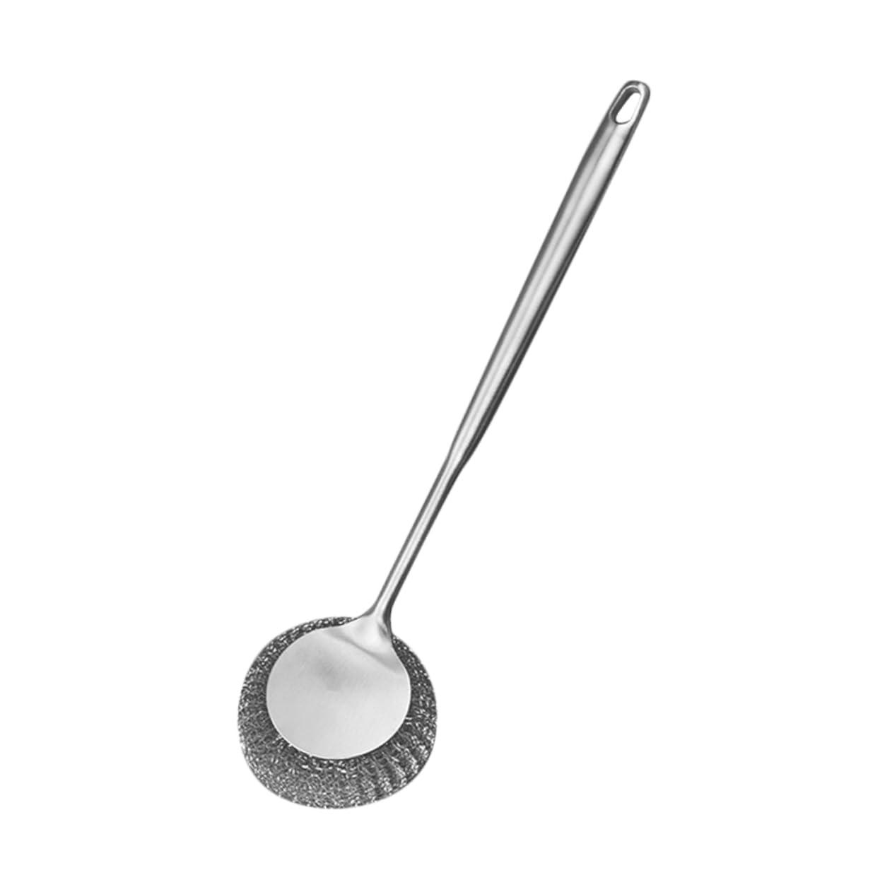 IMIKEYA 2 Pz spazzola per pentole in acciaio inossidabile scrub per la pulizia spazzola per piatti da cucina spazzola lavapiatti per il lavaggio dei piatti acciaio inossidabile 304 Silver