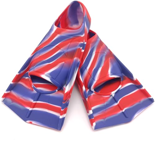 Gugmoy Kids Swim Fins,Comfortable Silicone Flippers for Swimming and Diving,Size Suitable Beginners...