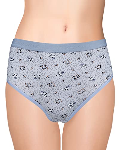 Image of LADY CARE , Panties, Under WEAR, for Women's, Medium Elastic, 3PC Combo Pack, Multi Colour Print, Size M, L, XL, 2XL, 3XL, 4XL, 5XL