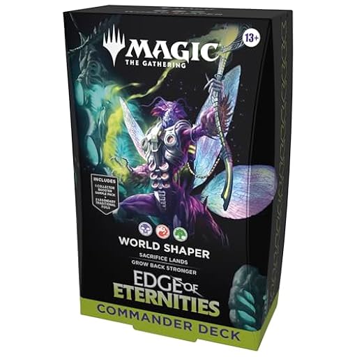 Mazo de Commander de El Confín de la Eternidad de Magic: The Gathering - Moldeador de Mundos (Versión en Inglés) | Ya disponible en tu tienda friki favorita! En mundofriki.es!