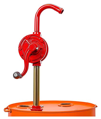 Sponsored Ad - Libra Rotary Barrel Pump with Dual Direction Operation Rugged Body Flow Rate: 5 Liters Per 20 Turns Oil Drum Pump