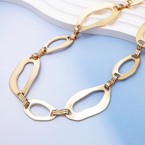 Suyi Waist Chain for Women Ladies Chunky Chain Belt for Dresses4