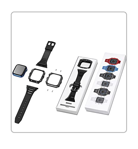 Boîtier carbone Apple Watch 8 45mm et kit modification iWatch 44mm 41mm - 7