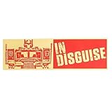 Transformers Optimus Prime in Disguise Bumper Sticker