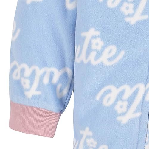 Image of Gerber Baby Girl & Toddler 2-Pack Loose Fit Fleece Footed Pajamas