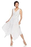 Maggy London Women's Rope Stripe Novelty Fit and Flare