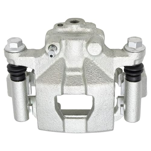 Image of TRQ Rear Right Brake Caliper w /Bracket Passenger Side
