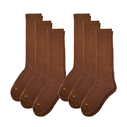 SOCKS FOR HEROES Coyote Brown Moisture Wicking Socks for Boots | Every Pair Gives A Pair | Breathable Over The Calf Foot Socks | Made in the USA