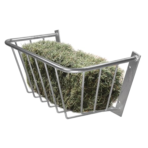 DEMA Heuraufe 85x45x45 cm - Futterraufe, Raufe, Fressplatz - stabil, langlebig, wetterfest - Pferd, Schaf, Ziege