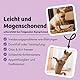 BugBell Softe Knabbersticks für Hunde 60g, Verdauung & Darmflora, Fettreduziert & Vegan, bei Problemen mit Durchfall und Erbrechen, Heidelbeere, Flohsamenschalen, Kamille