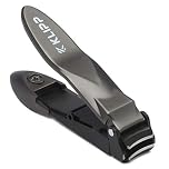 KLIPP - Corta-unhas para homem com caça-sonhos - Corta-unhas de alta resistência autocolante com alavanca ergonómica para manter as unhas e as unhas dos pés impecavelmente cuidadas
