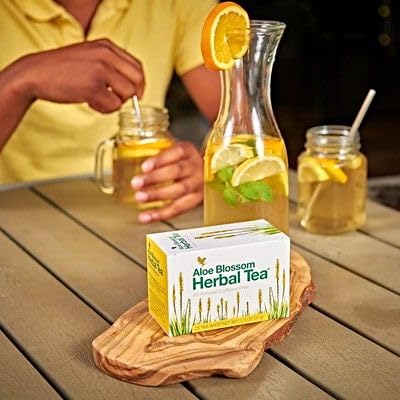 Aloe blossom herbal tea infusion herbal natural forever living : Amazon.es:  Alimentacin y bebidas