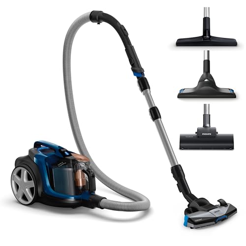 Philips PowerPro Expert usisavač bez vrećice - kompaktan, motor od 900 W, tehnologija PowerCyclone 8 za snažno usisavanje, čišćenje više površina, antialergijska brava, super turbo četka (FC9745/09)