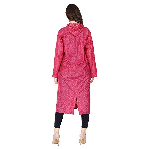 Image of Trendy Women's /Girl Rain Coat /Rain Wear (Along with Cap) Absolute Comfortable and Made with 100% Water Proof Material.