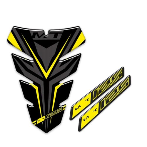 Protection de réservoir Yamaha MT-125 : Stickers anti-rayures pour carénages