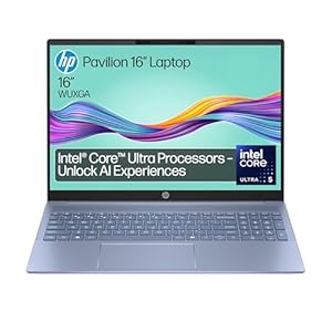 HP Pavilion 16″ Laptop | Intel Core Ultra 5-125U Processor | 16 GB RAM | 512 GB SSD | Intel Arc Graphics | WUXGA IPS Display | Up to 11hrs battery | Win 11 | Dual Speakers | Sky Blue | 16-af0000sa